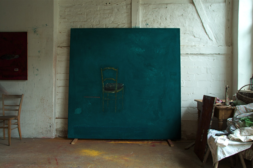 Stuhl aristokratisch 210 x 210cm 2005