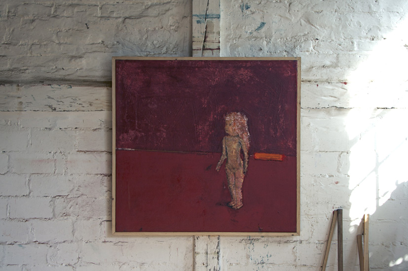 Unbekleidet 95 x 95cm 2009